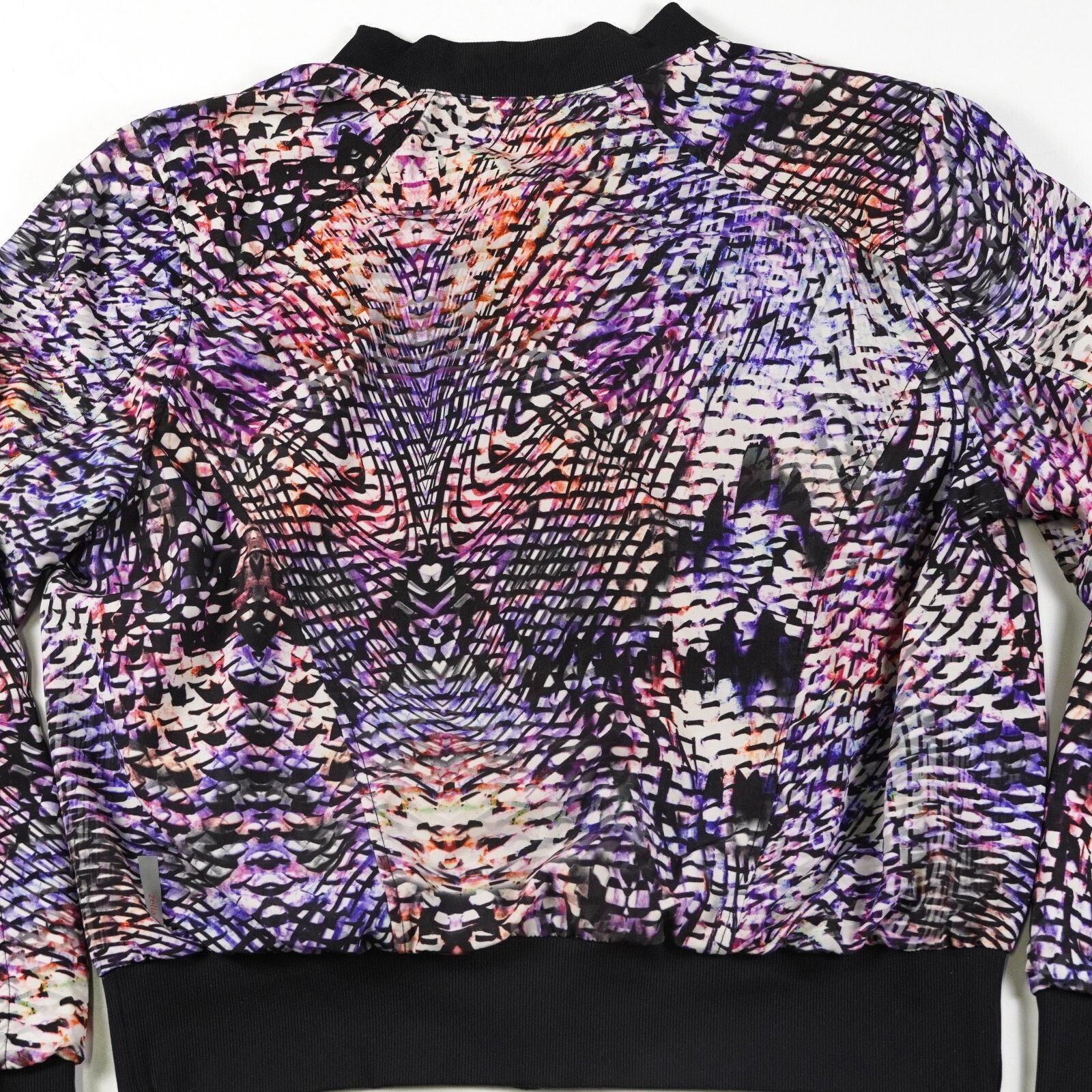 Other Zella Zebra Print Zip Up Windbreaker Coat Jacket Sweater Size L / US 10 / IT 46 - 11 Thumbnail