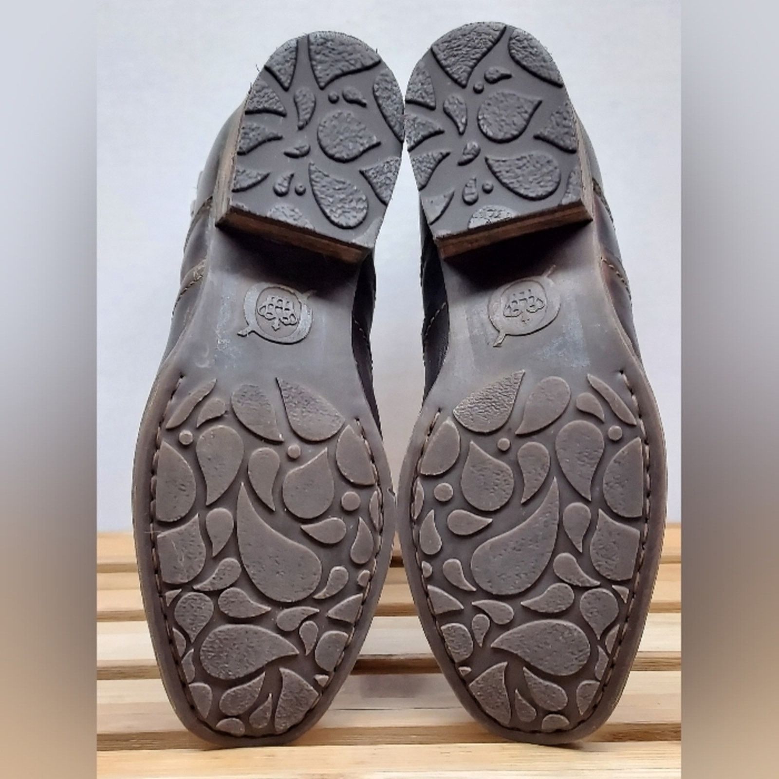 Born Born Womens Brown Mohan Leather Slip On Ankle Boots Size 6.5 Size US 6.5 / IT 36.5 - 4 Thumbnail