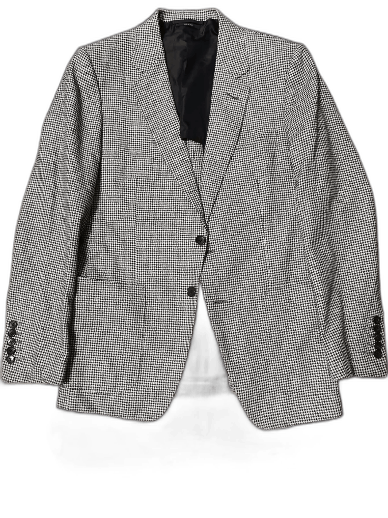 Tom Ford Tomorrow Ford Houndstooth Blazer Size US L / EU 52-54 / 3 - 1 Thumbnail