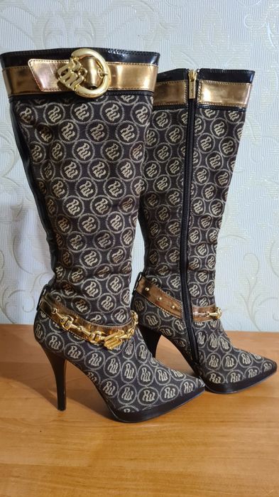 Rocawear Rocawear Shoes Signature Stiletto Heel Boots, Roca Wear 6 Size US 6 / IT 36 - 2 Thumbnail