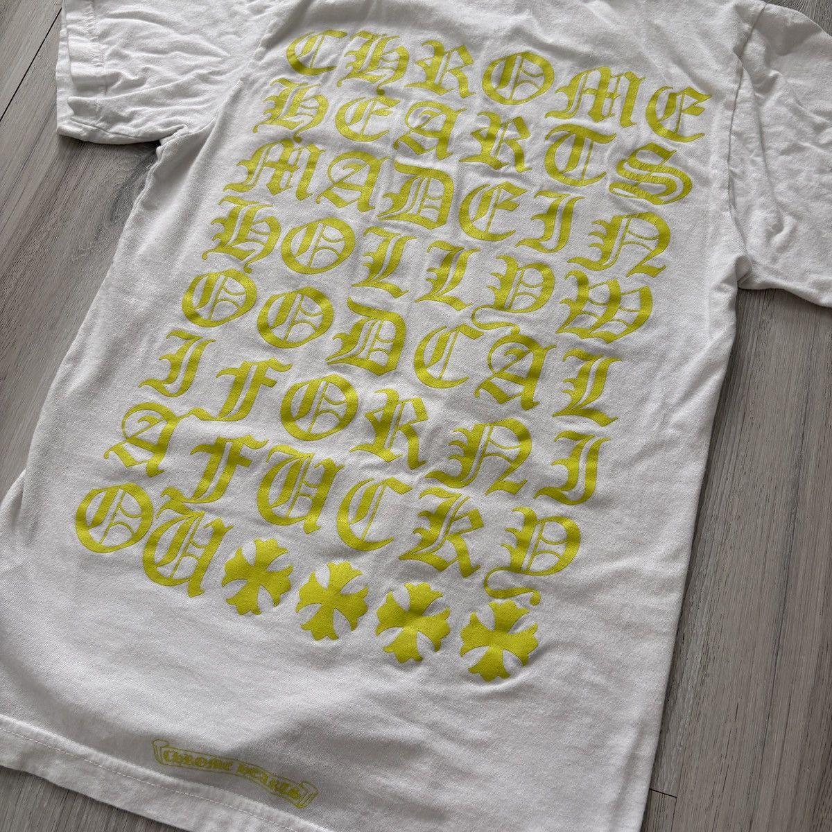 Chrome Hearts chrome hearts neon eye chart tee Size US XS / EU 42 / 0 - 11 Thumbnail