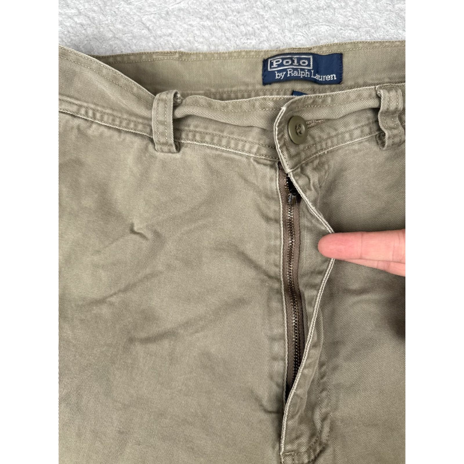 Polo Ralph Lauren Polo Ralph Lauren Shorts Mens 36 Khaki Polo Chino Cargo Pockets Cotton 36x9 Size US M / EU 48-50 / 2 - 6 Thumbnail