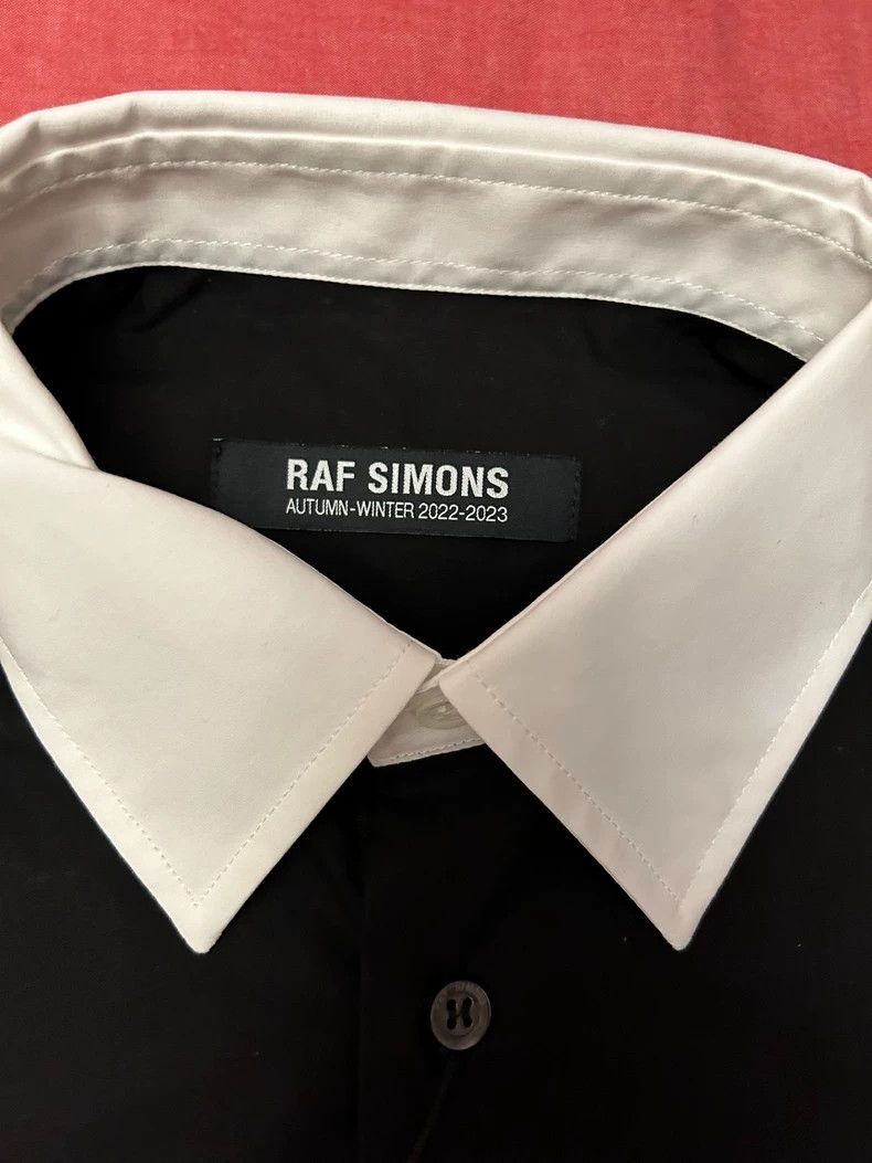 Raf Simons raf simons Spliced short-sleeved shirt Size US S / EU 44-46 / 1 - 3 Thumbnail