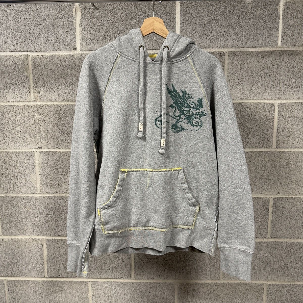 Vintage Vintage Gap Y2K Spraypaint Hoodie Jnco Skater Affliction Size US M / EU 48-50 / 2 - 1 Thumbnail