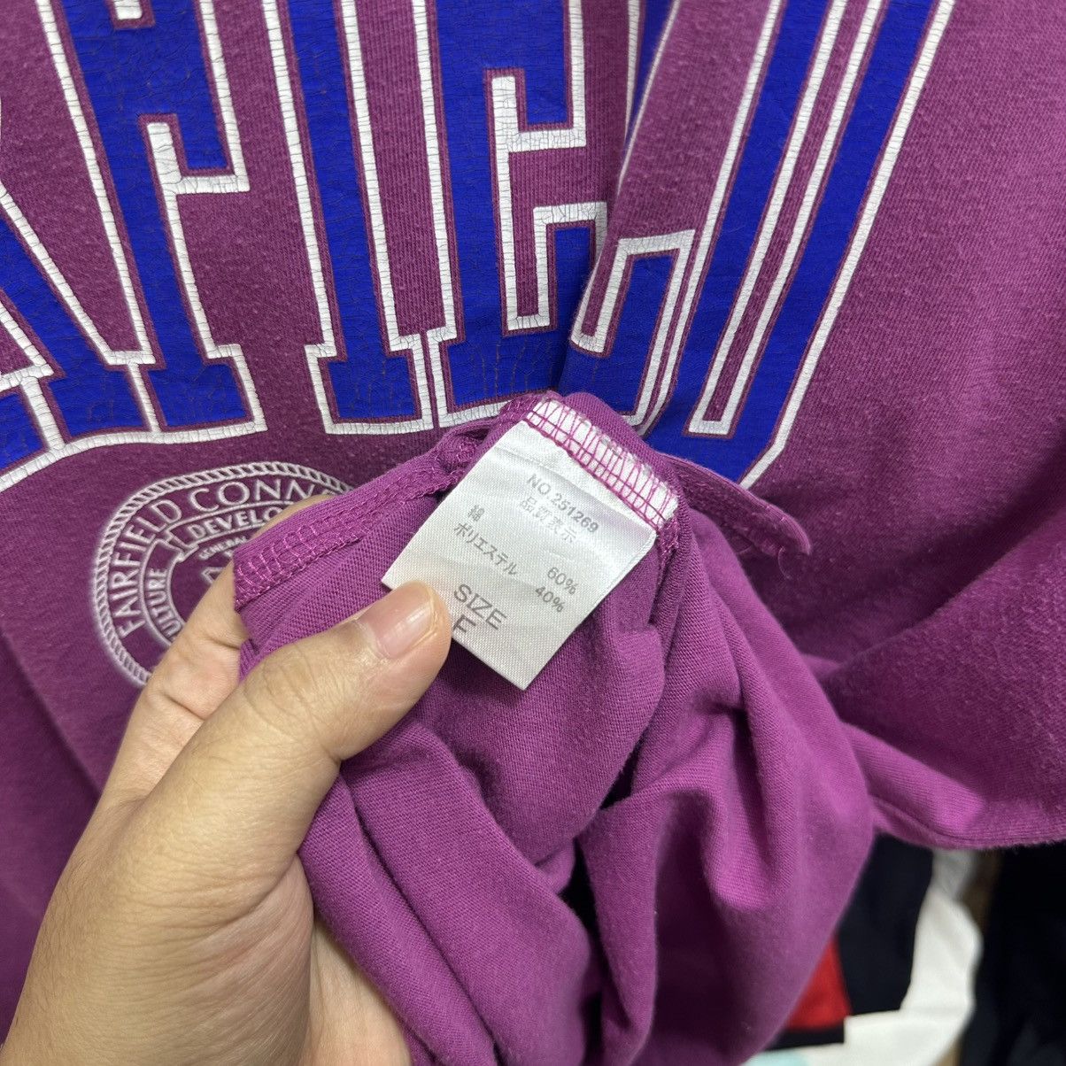 Other × Vintage Fairfield University Tee Size L / US 10 / IT 46 - 5 Thumbnail
