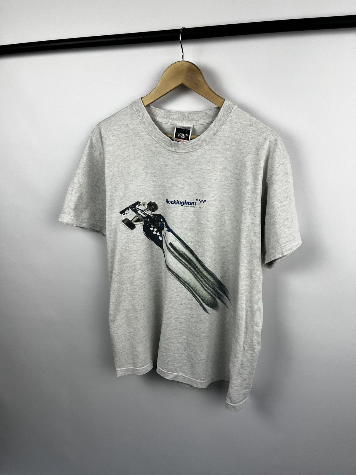 Vintage Rockingham supporters club t shirt racing vintage Size US L / EU 52-54 / 3 - 4 Thumbnail