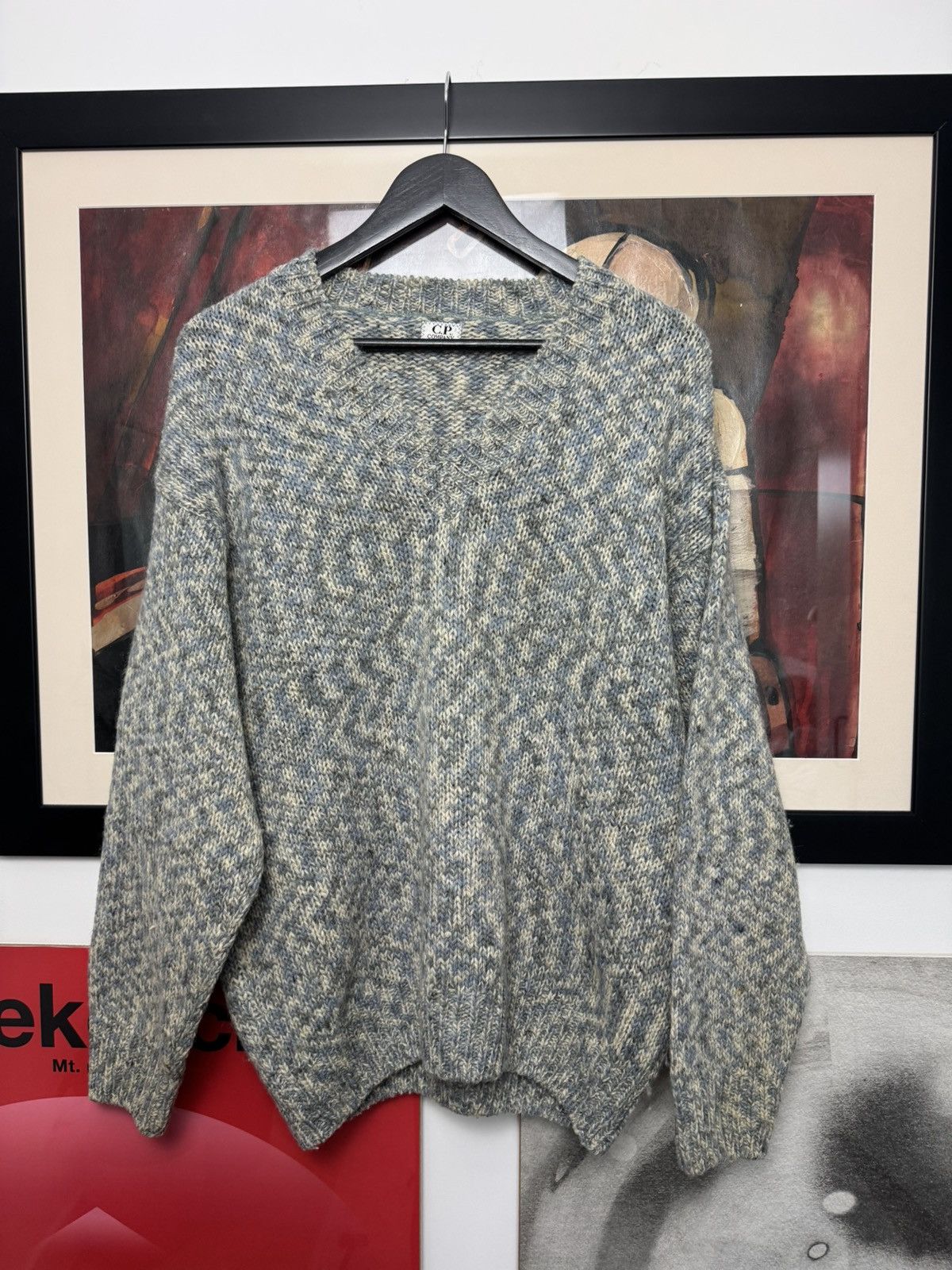 C.P. Company by Massimo Osti 90s Vintage Knitt Wool Sweater