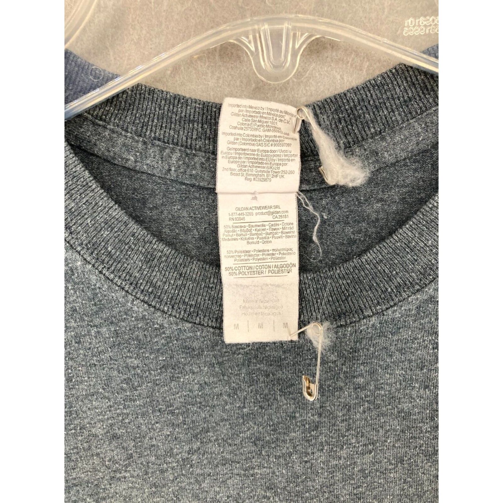 Gildan Vintage Gildan Women's T-Shirt Casual Cotton Graphic Gray Quote "It's A Volleyball Thing" Medium Size M / US 6-8 / IT 42-44 - 7 Thumbnail