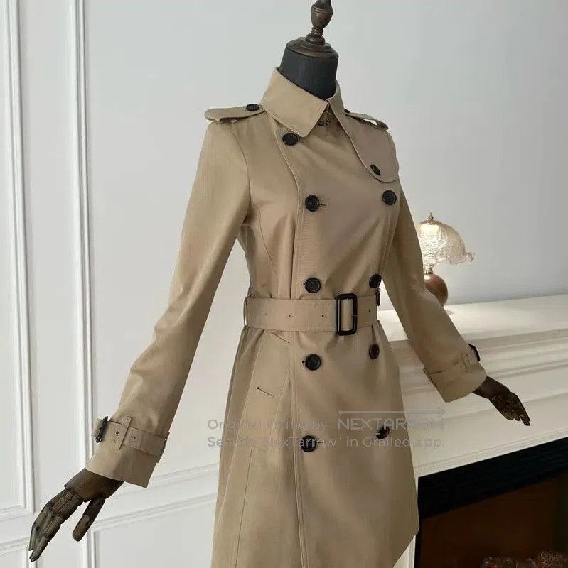 Burberry Burberry Khaki Women's Trench Coat Size S. Size S / US 4 / IT 40 - 6 Thumbnail