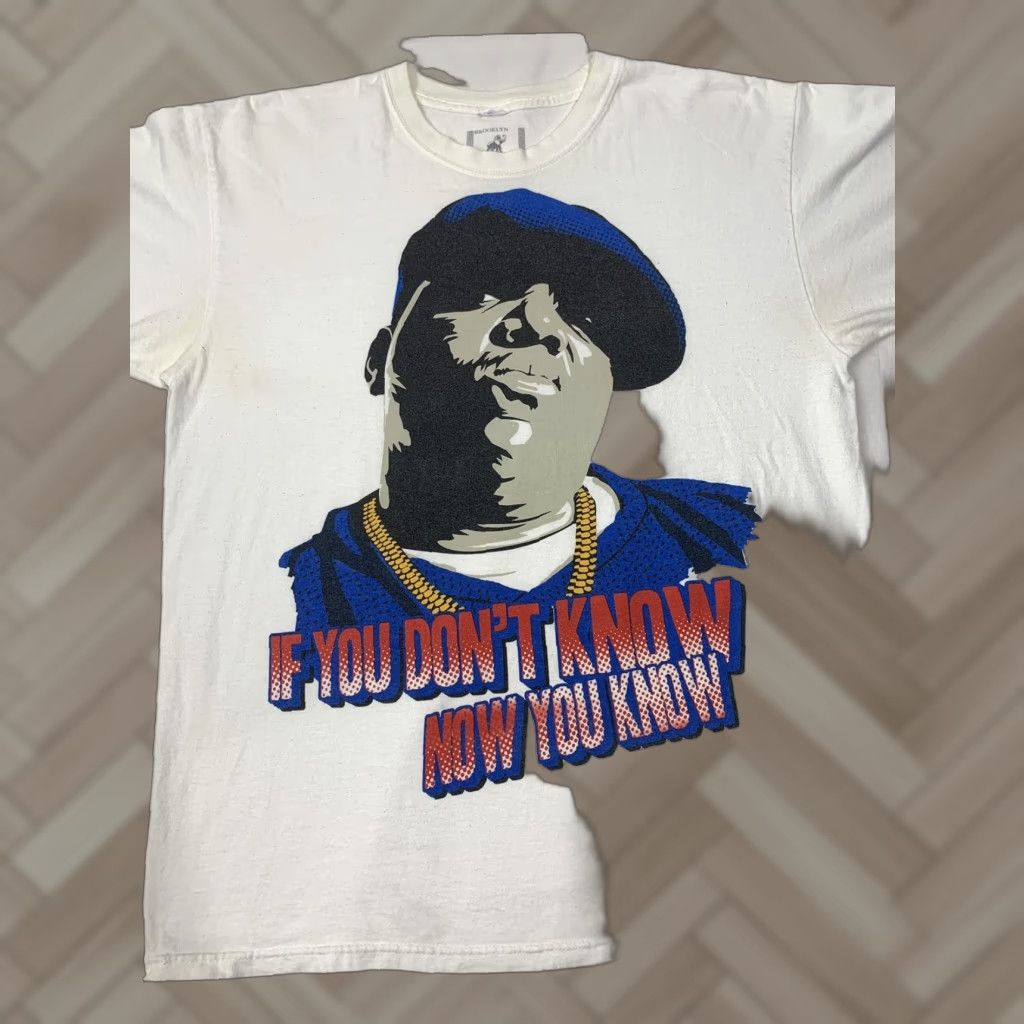 Vintage Brooklyn Mint T Shirt Hip Hop Music 90s Crew Neck Short Sleeve Size L White Men Size US L / EU 52-54 / 3 - 1 Thumbnail