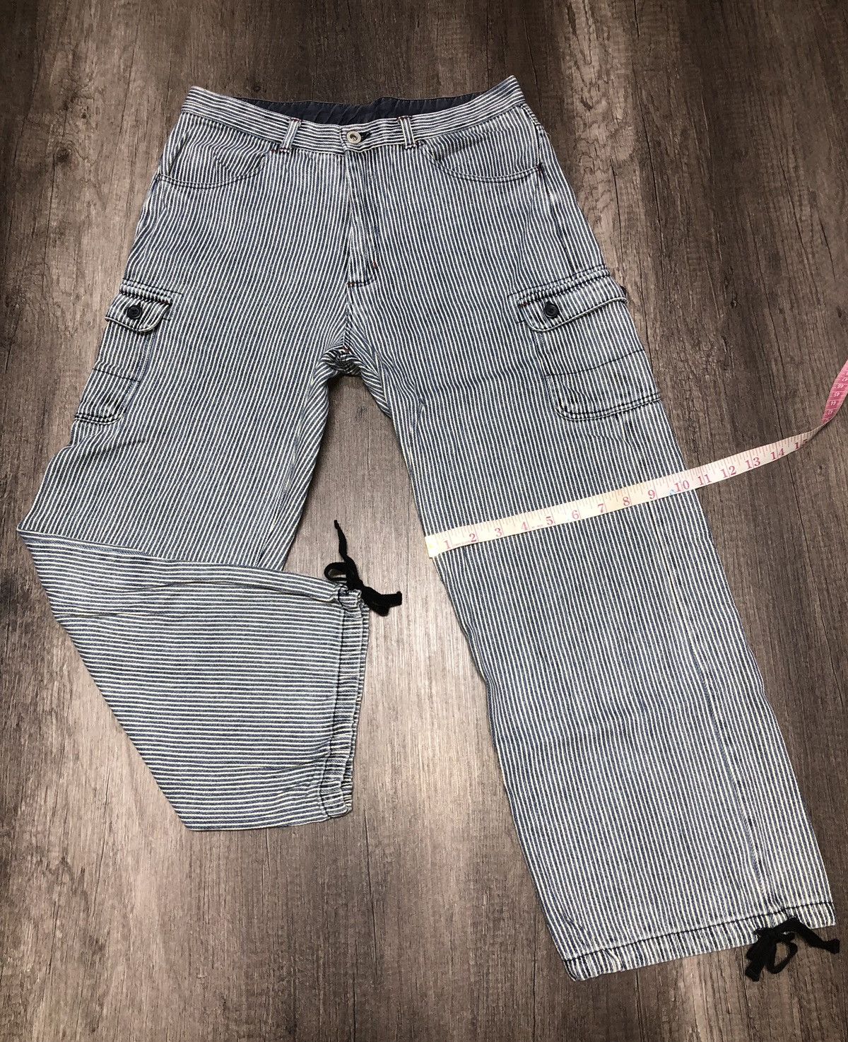 HyperDenim × Japanese Brand VINTAGE CARGO PANT HYPER REMIX UNISEX Size US 30 / EU 46 - 17 Thumbnail
