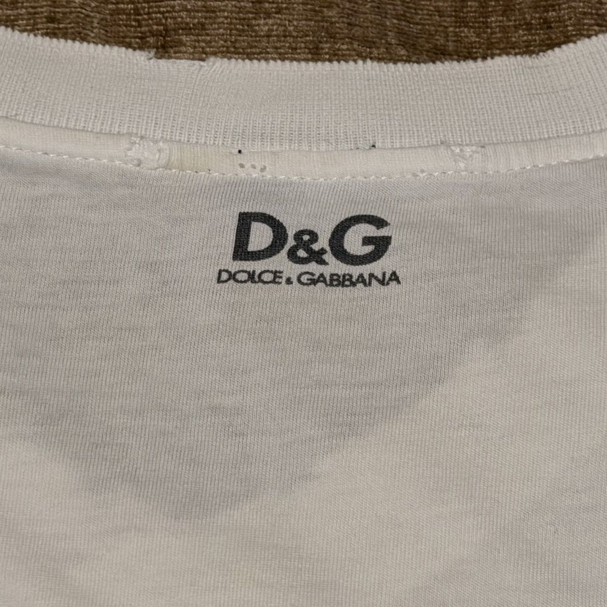 Dolce & Gabbana D&G Dolce & Gabbana 2008 Archive Distressed St. Stefano Tee Size US XL / EU 56 / 4 - 5 Thumbnail