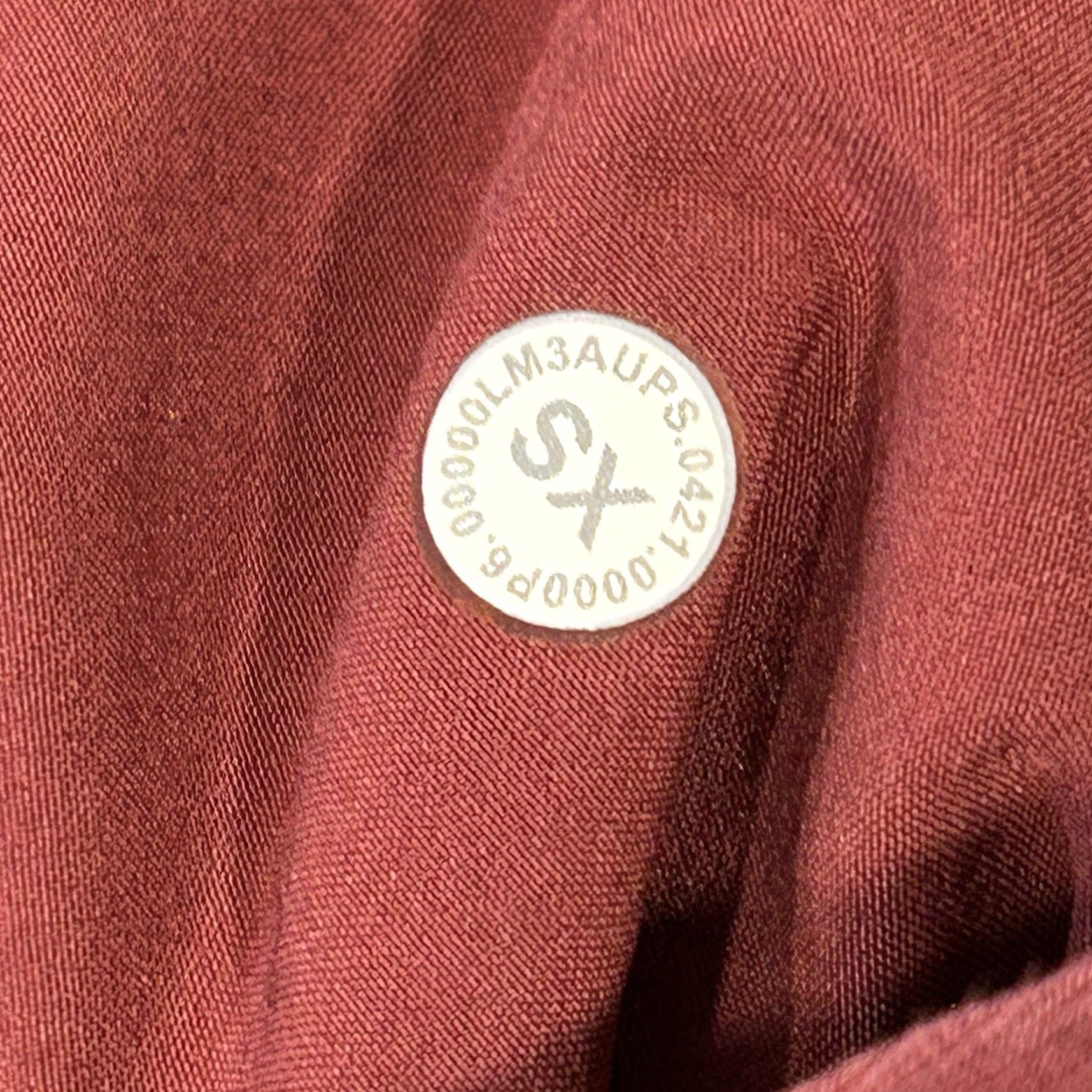 Lululemon Lululemon Men City Sweat Hoodie Pullover XS Long Sleeve Maroon Logo Hooded Zip, Regular Fit, Fleece, City, Athleisure, Urban Fashion, 90s? Size US XS / EU 42 / 0 - 5 Thumbnail