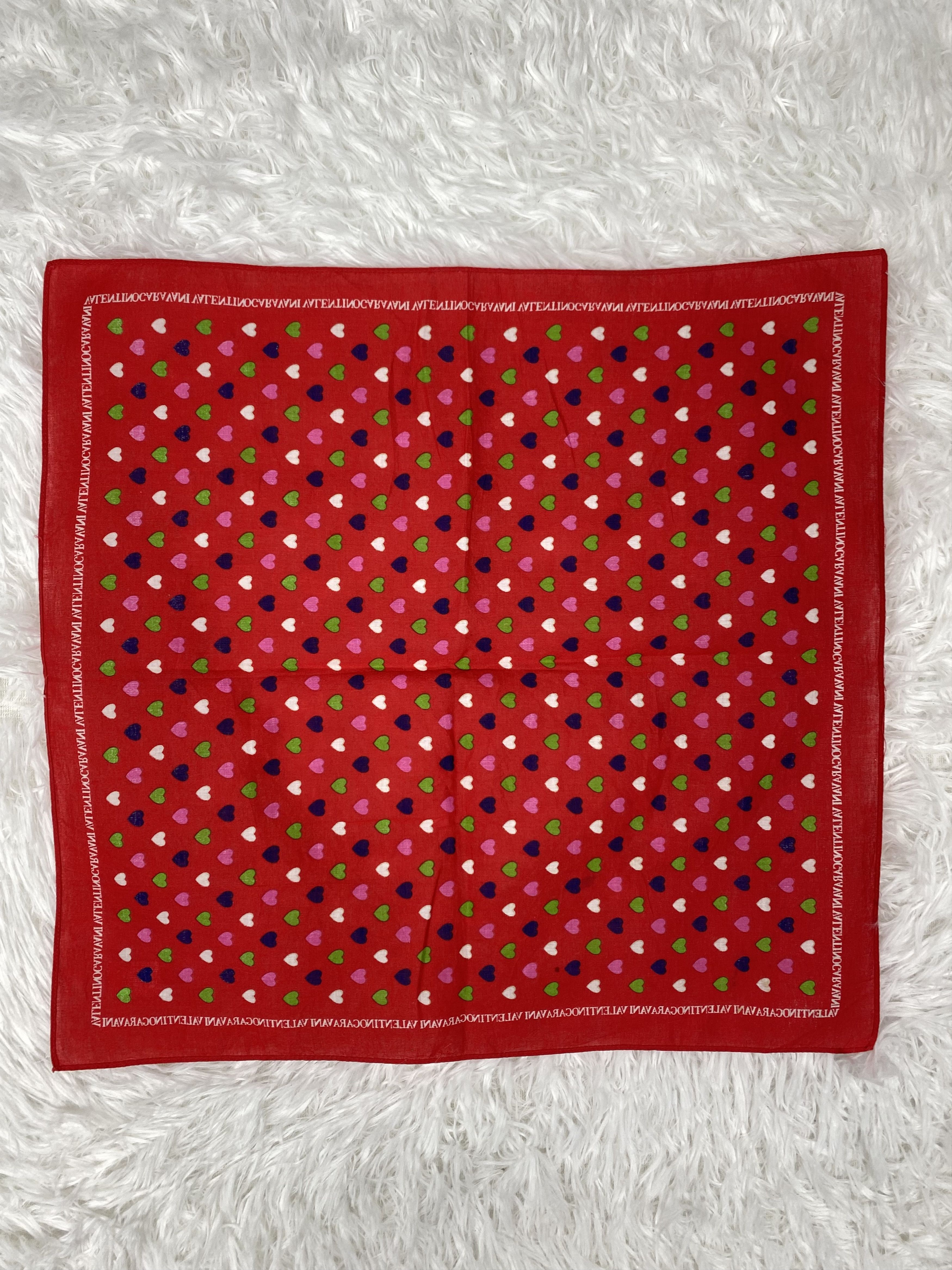 Vintage Vintage Valentino Garavani Handkerchief Neckerchief PH0756 Size ONE SIZE - 4 Thumbnail