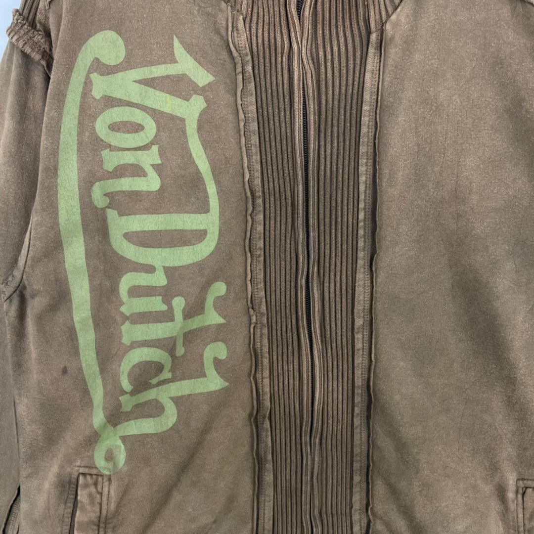 Von Dutch Vintage Von Dutch Designer Style Fullzipper Sweatshirt Size US L / EU 52-54 / 3 - 10 Thumbnail