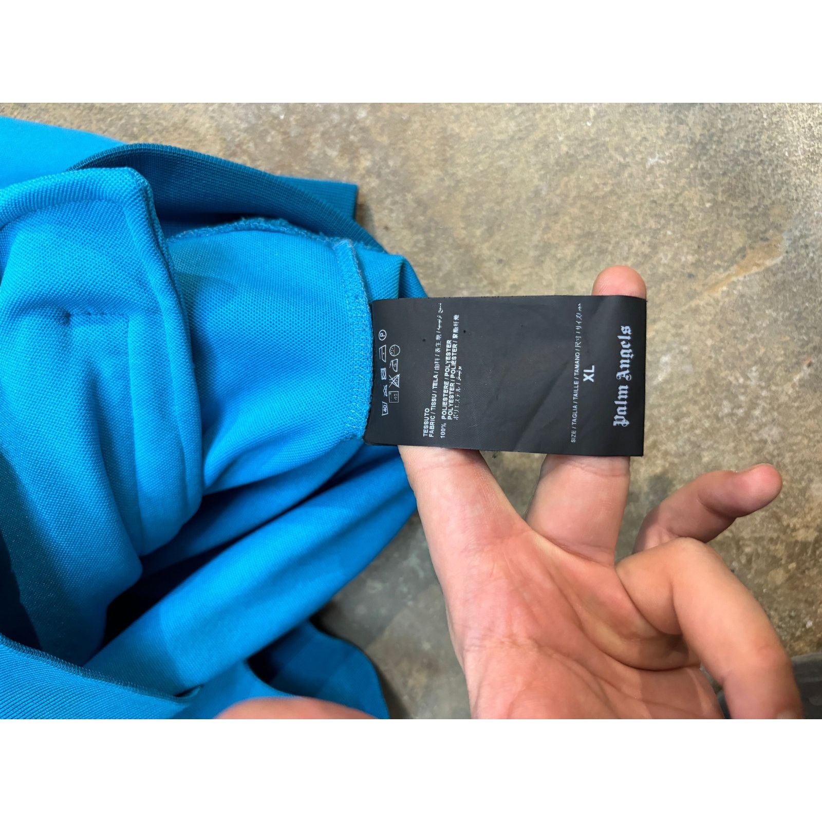 Palm Angels Palm AnGels Track Jacket Powder Blue Used XL Size US XL / EU 56 / 4 - 2 Thumbnail