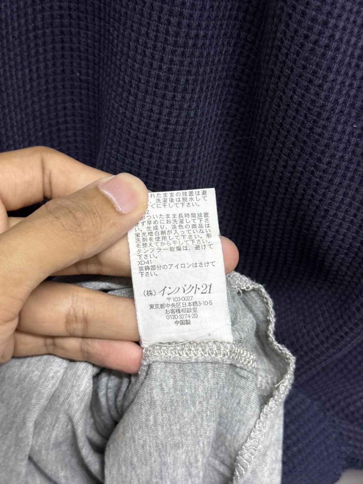 Polo Ralph Lauren Vintage Polo Ralph Lauren Rugby Waffle Size US L / EU 52-54 / 3 - 8 Thumbnail