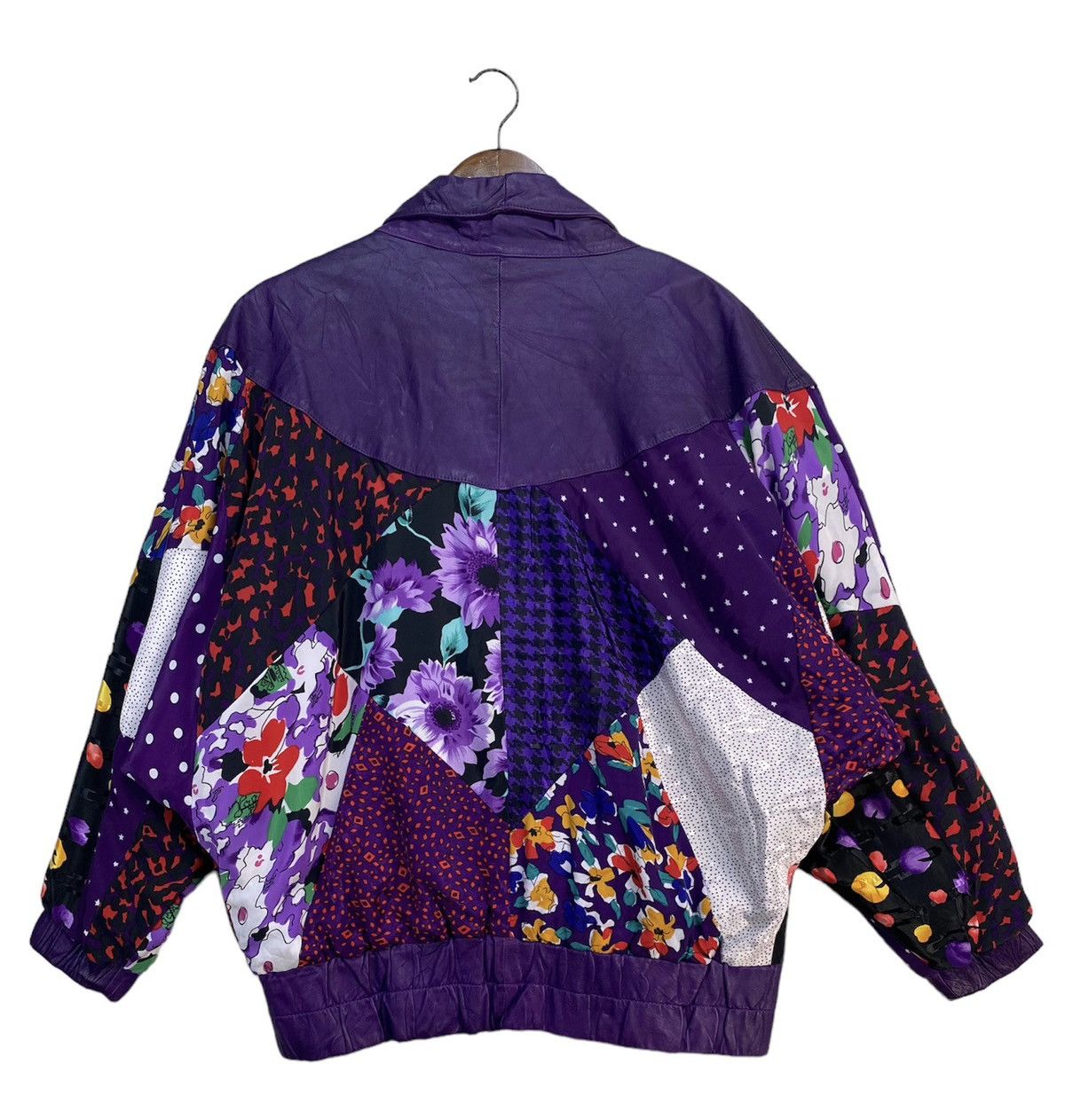Japanese Brand Avanti Bomber Jacket Floral Size M / US 6-8 / IT 42-44 - 5 Thumbnail