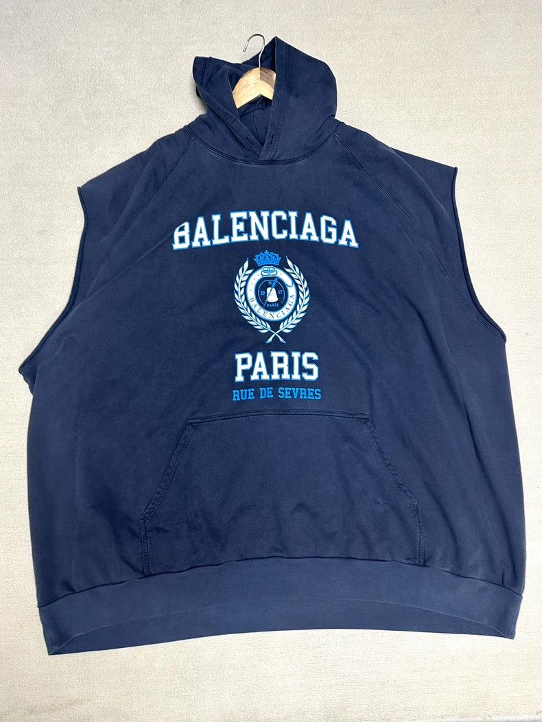 Balenciaga Balenciaga size 4 Crown Wheat Spike Sleeveless Waistcoat Ja Size US M / EU 48-50 / 2 - 1 Thumbnail