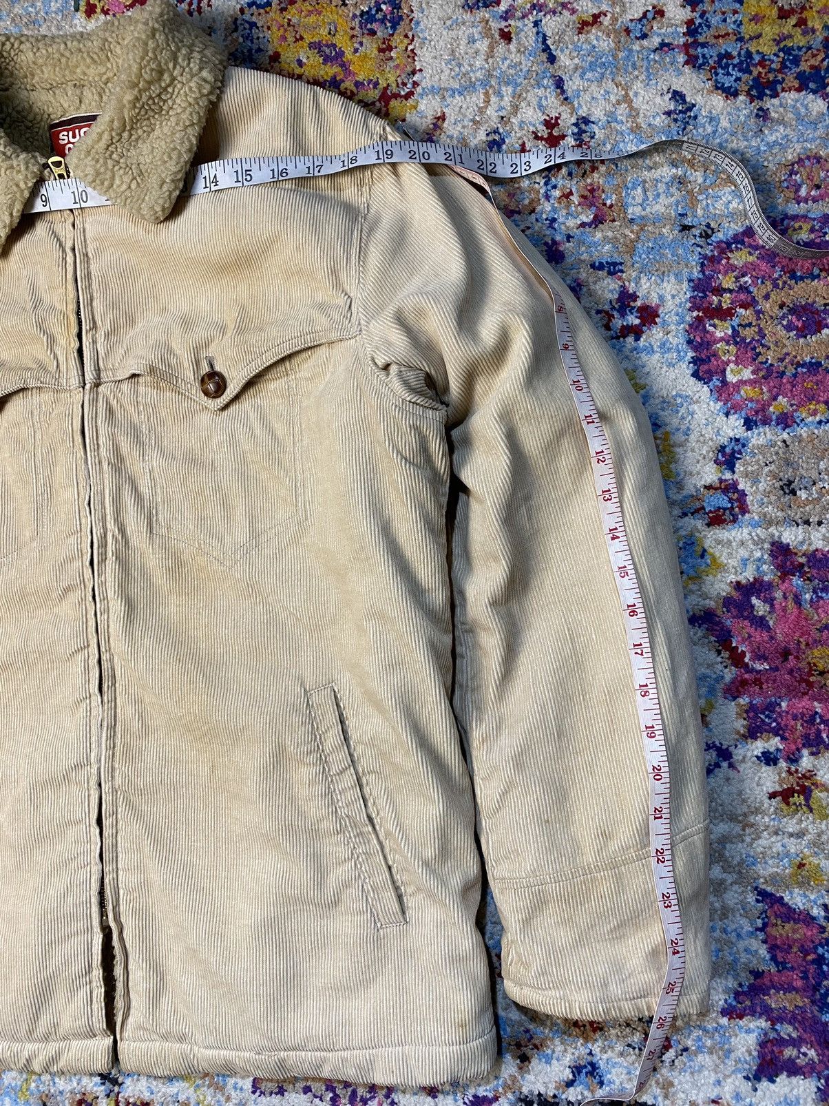 Sugar Cane × Vintage VTG SUGARCANE CALIFORNIA FLEECE LINE CORDUROY JACKET Size US L / EU 52-54 / 3 - 14 Thumbnail
