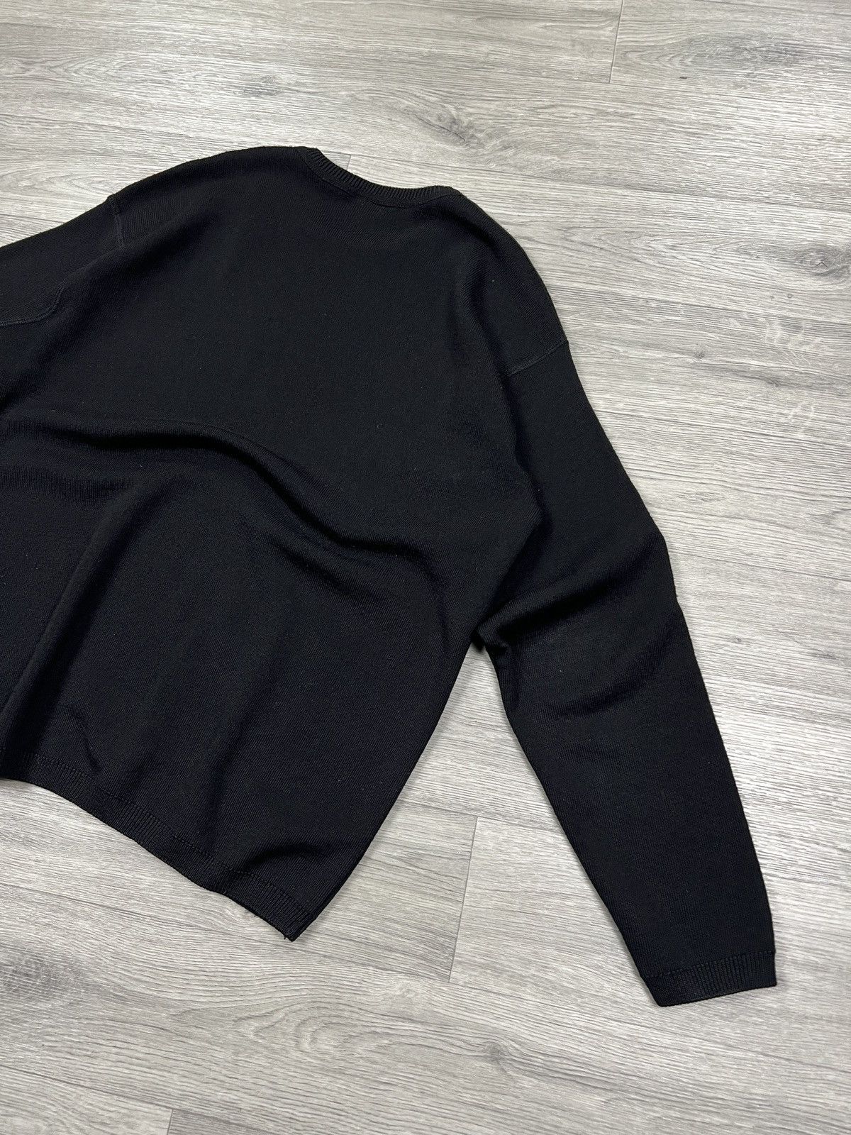 Lacoste Lacoste Vintage Black Wool Knit Sweater Size L Size US L / EU 52-54 / 3 - 8 Thumbnail