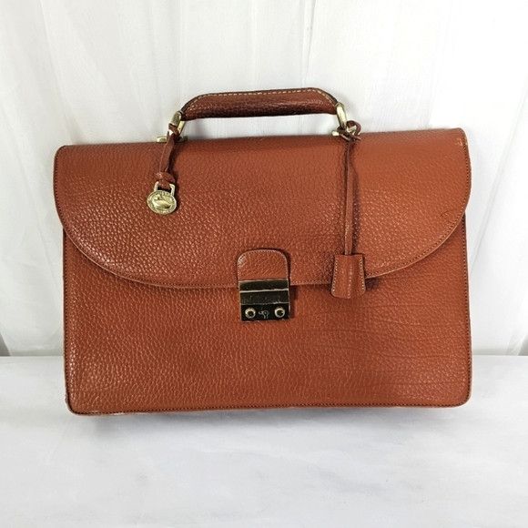 Dooney & Bourke Vintage Dooney & Bourke camel brown leather folio briefcase Size ONE SIZE - 1 Thumbnail