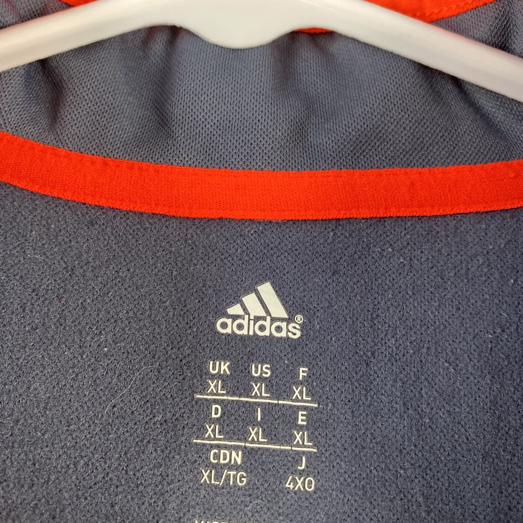Adidas Adidas Pullover Jacket Adult XL Black Gray Long Sleeve 1/4 Zip Light Mens /44-3 Size US XL / EU 56 / 4 - 4 Thumbnail