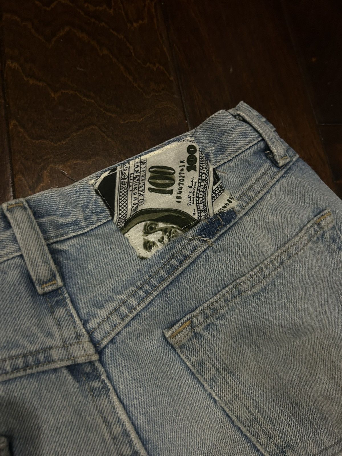 JNCO MONEYLine 001 Jorts by Delta5 (Δ5) Size US 30 / EU 46 - 4 Thumbnail
