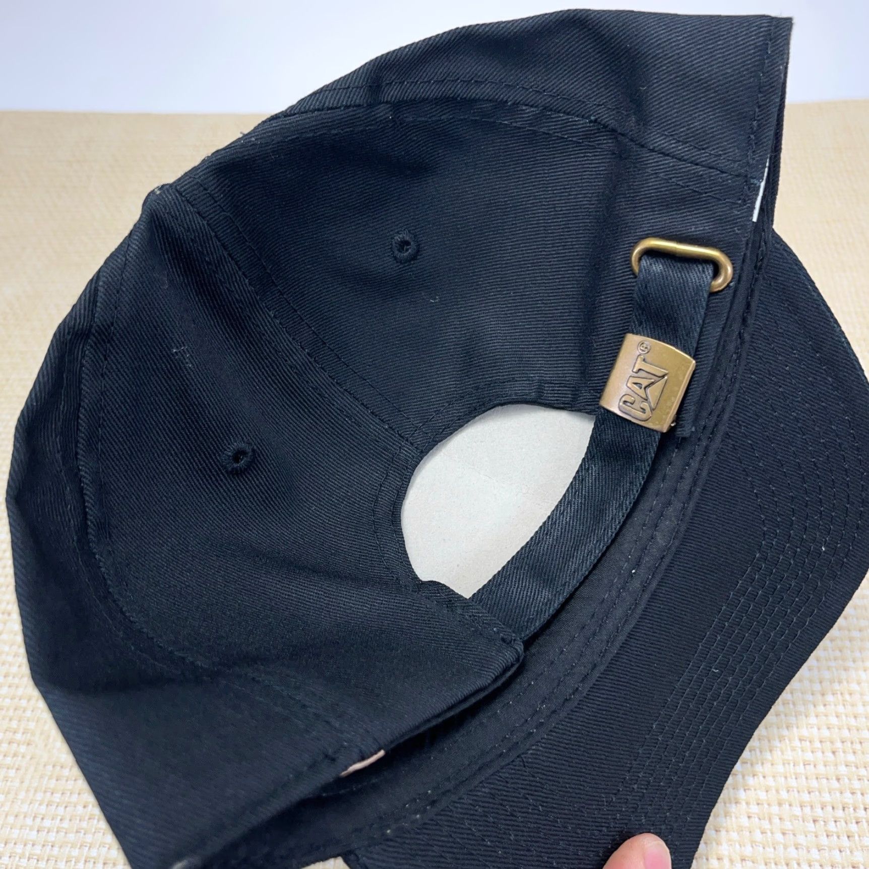Vintage VINTAGE CAT Baseball Cap Hat Men 90s USA Adjustable Black Cotton Twill Casual Size ONE SIZE - 5 Thumbnail