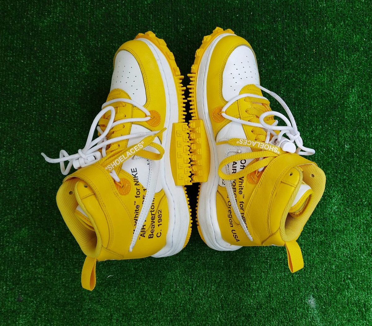 Nike × Off-White Nike Air Force 1 x Off White # 7us - 41eu Size US 8 / EU 41 - 5 Thumbnail