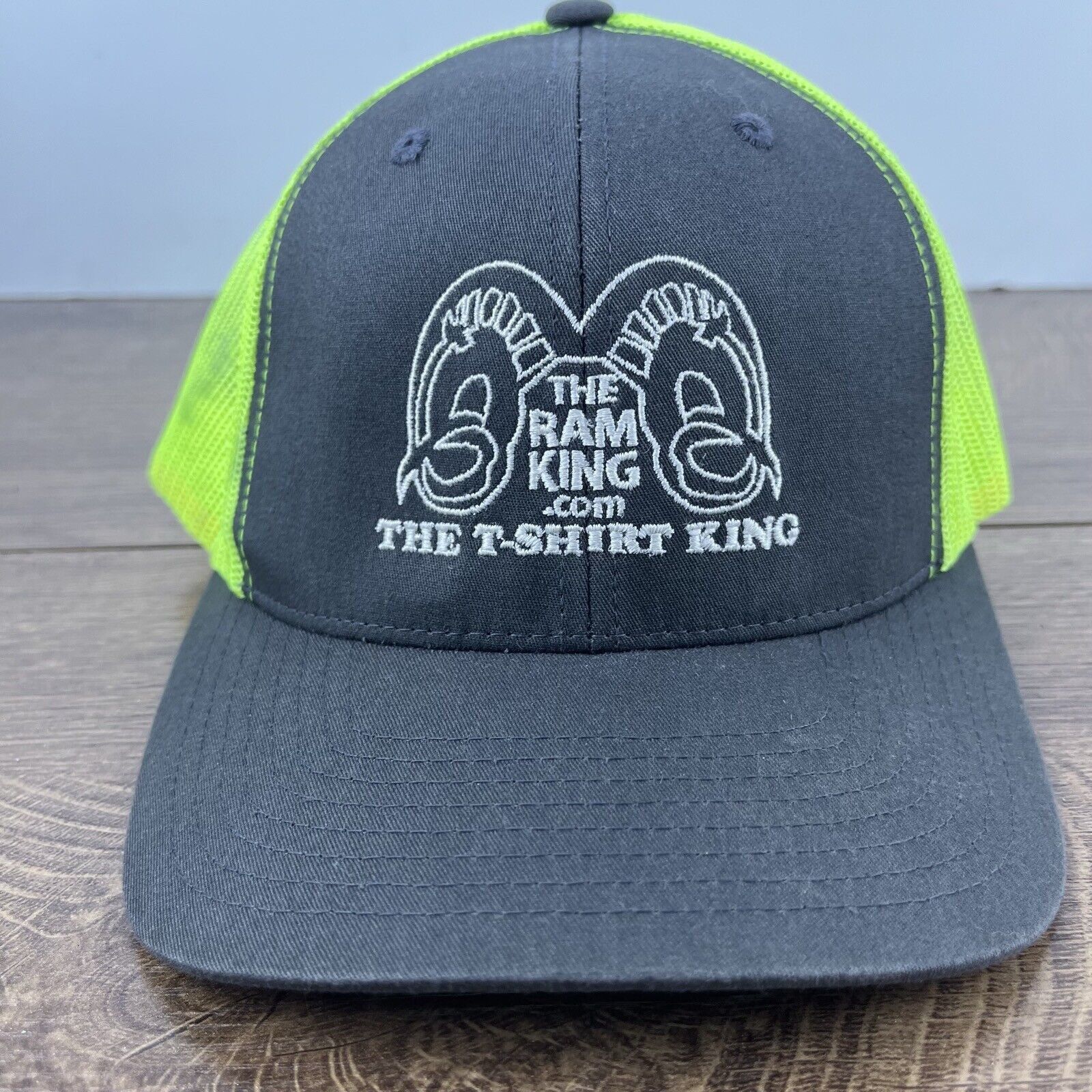 Other The Ram King Hat Gray Cap Adjustable Hat Gray Adult Fit Hat Size ONE SIZE - 2 Thumbnail