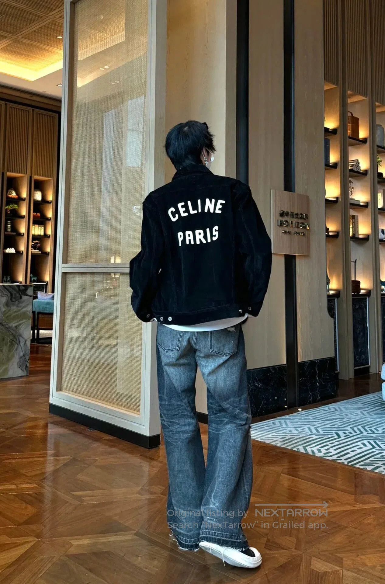 Celine CELINE Corduroy Logo Jacket| Size US S / EU 44-46 / 1 - 3 Thumbnail