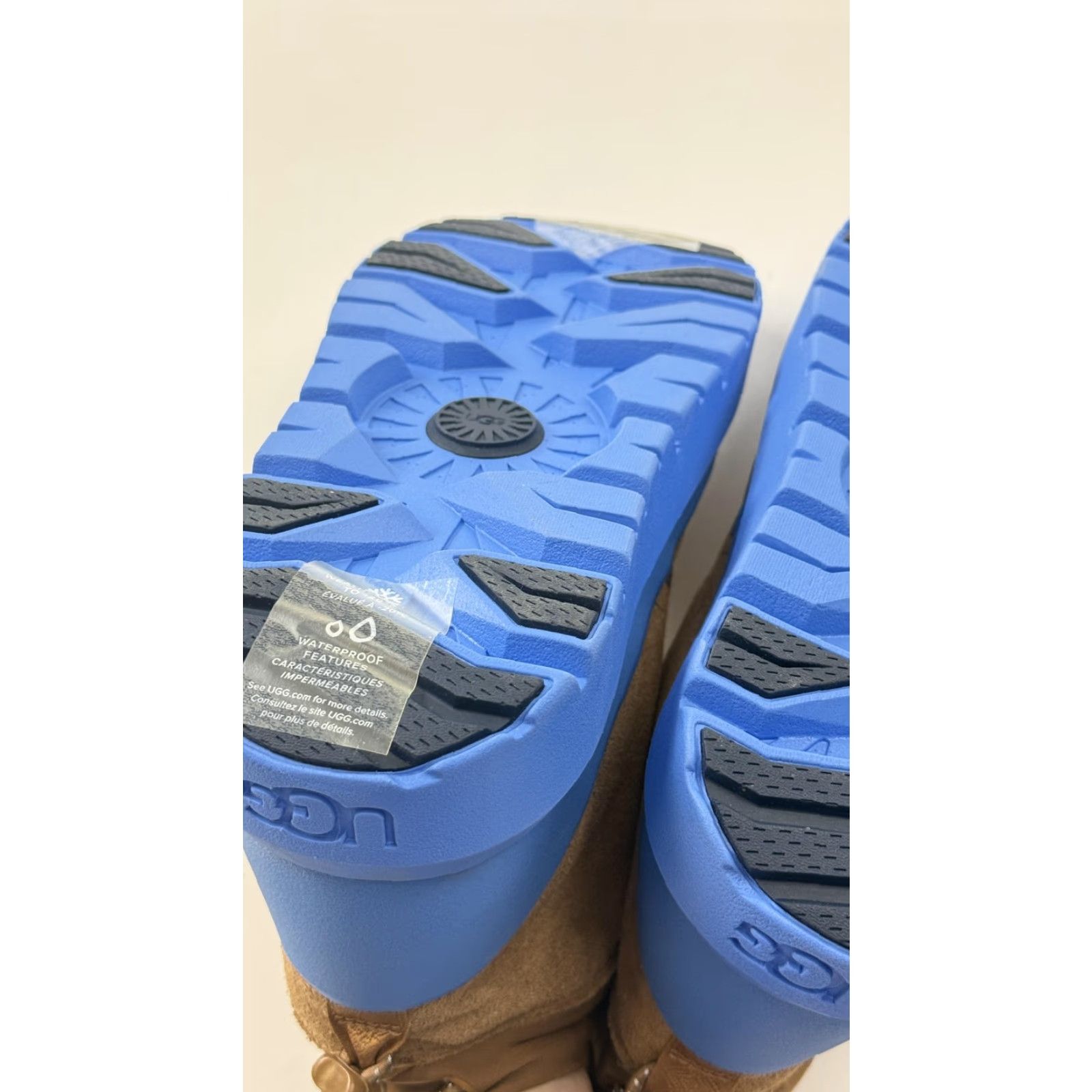 Ugg UGG Boots Mens 9 Brown Blue Waterproof Neumel Weather Hybrid 1143991-CBG Boots Mens Brown Blue Waterproof Snow/Outdoor Winter Mens Shoes Size US 8 / EU 41 - 7 Thumbnail