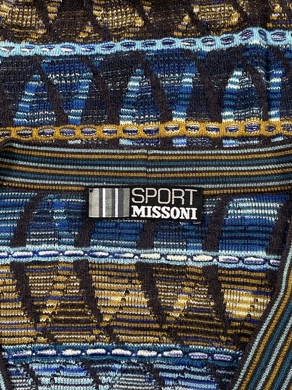 Missoni Vintage 90s Missoni Cardigan Knit 🇮🇹 Size US M / EU 48-50 / 2 - 9 Thumbnail