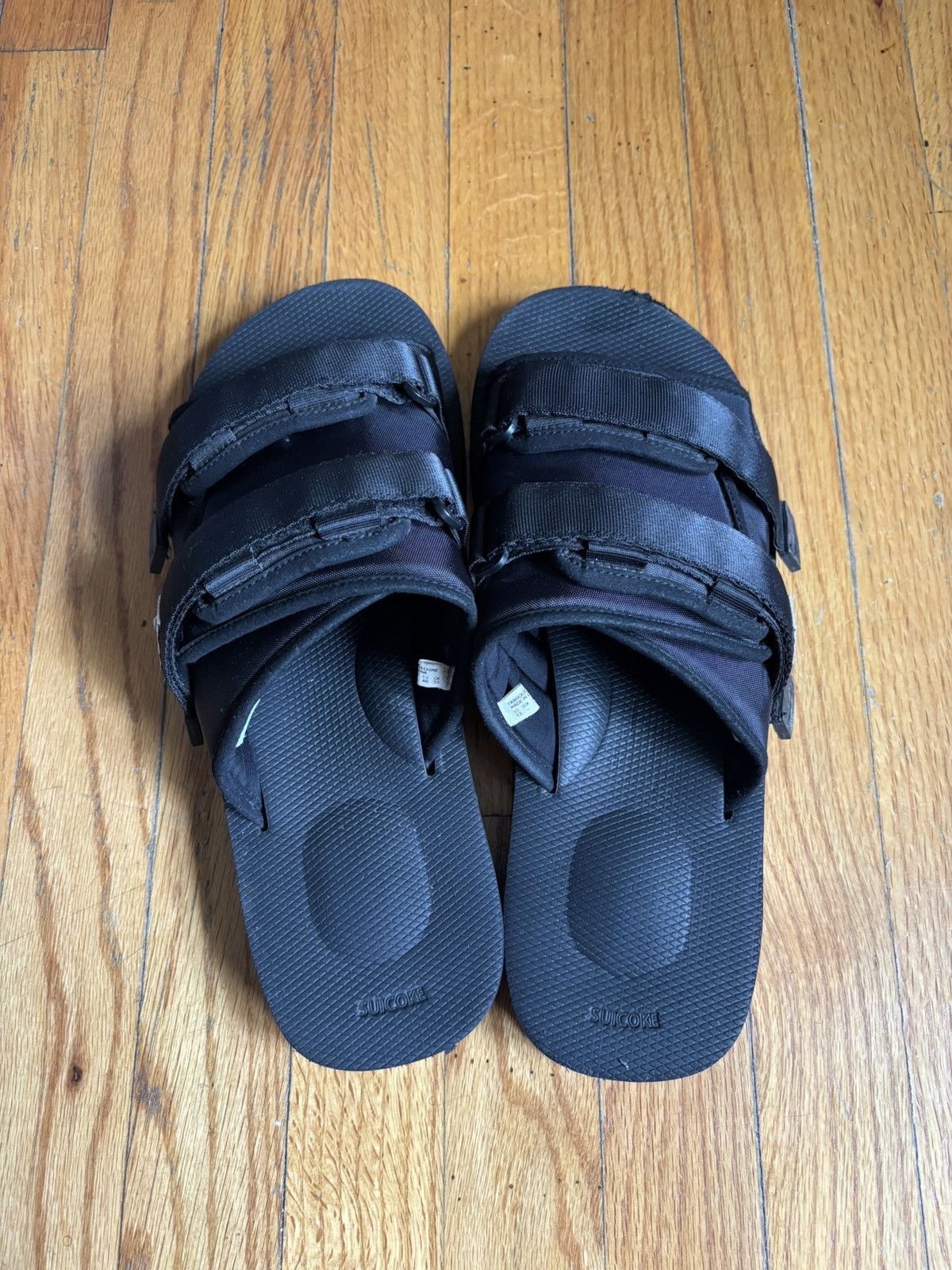 Suicoke Black Suicoke Slides Size US 12 / EU 45 - 3 Thumbnail
