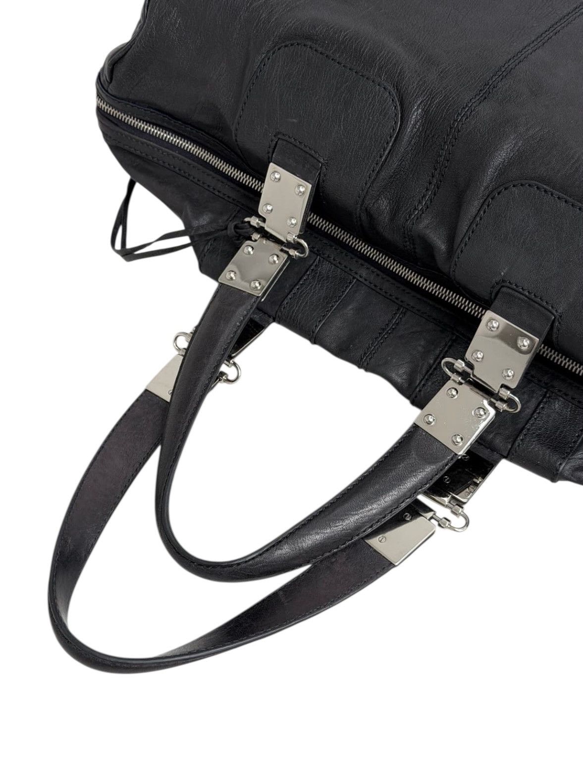 Balenciaga Balenciaga City Hold-All Leather Duffle Bag Size ONE SIZE - 4 Thumbnail