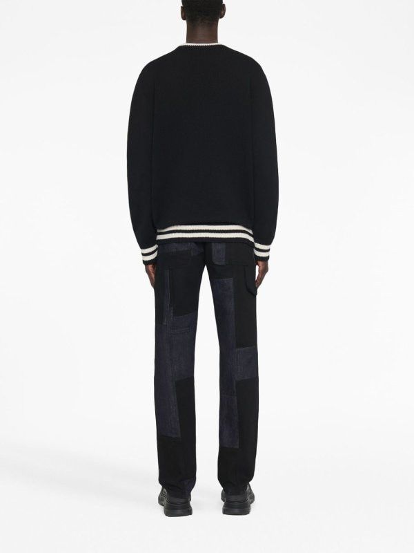 Alexander McQueen o1y1024 Sweater in Black Size US M / EU 48-50 / 2 - 4 Thumbnail