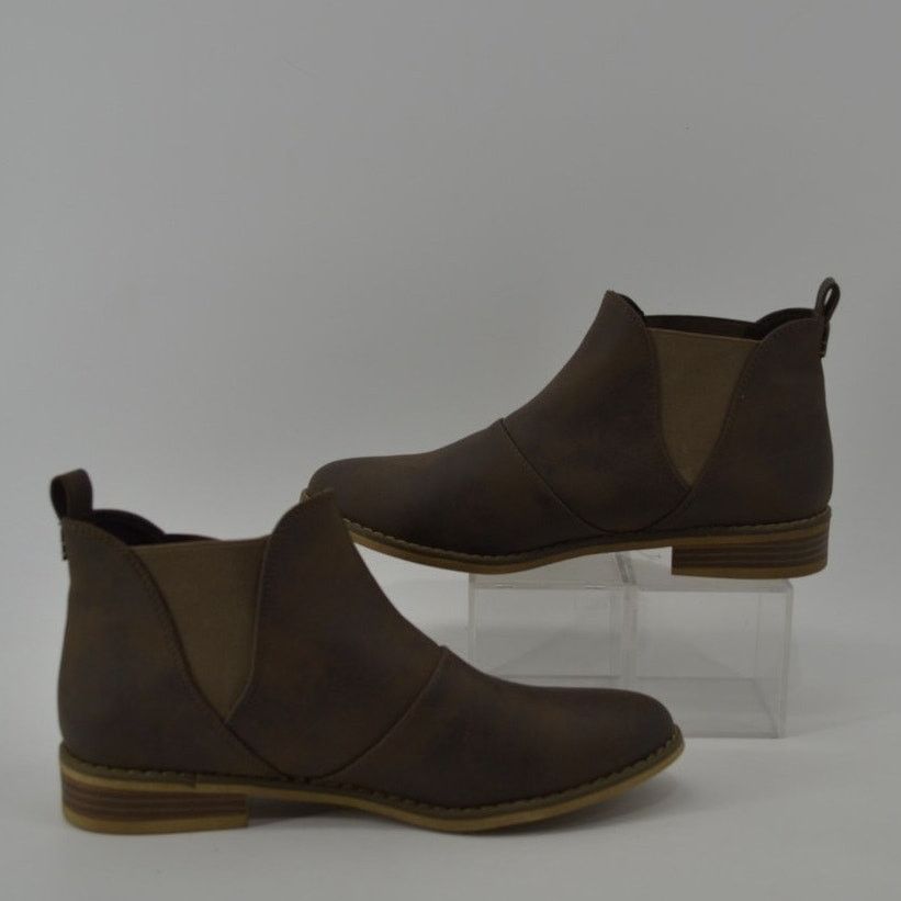 Other Rocket Dog Maylon Women's Chelsea Brown Booties Size 9.5 Size US 9.5 / IT 39.5 - 10 Thumbnail