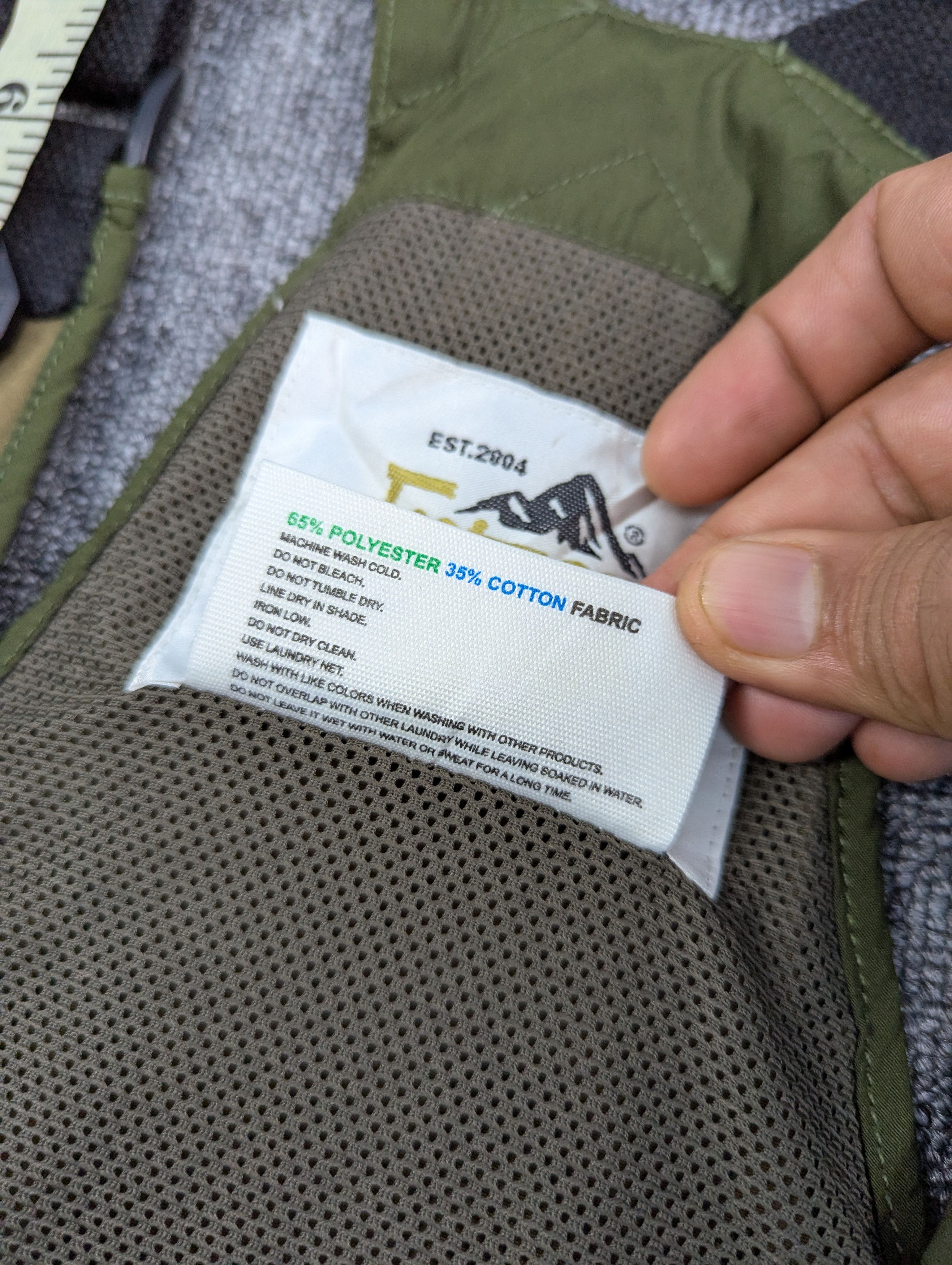 Japanese Brand Filter017 Pocket Tactical Vest Multi-Pocket Size US M / EU 48-50 / 2 - 8 Thumbnail