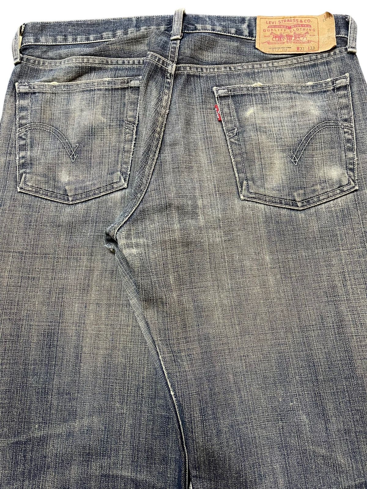 Levi's Vintage 90s Levis 517 Faded Wash Style Bootcut Jeans Size US 32 / EU 48 - 6 Thumbnail