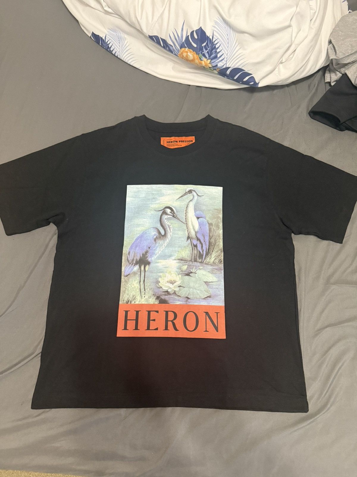 Heron Preston HERON PRESTON BIRDS TEE (OLD SKOOL & a REAR EDITION) Size US M / EU 48-50 / 2 - 1 Thumbnail