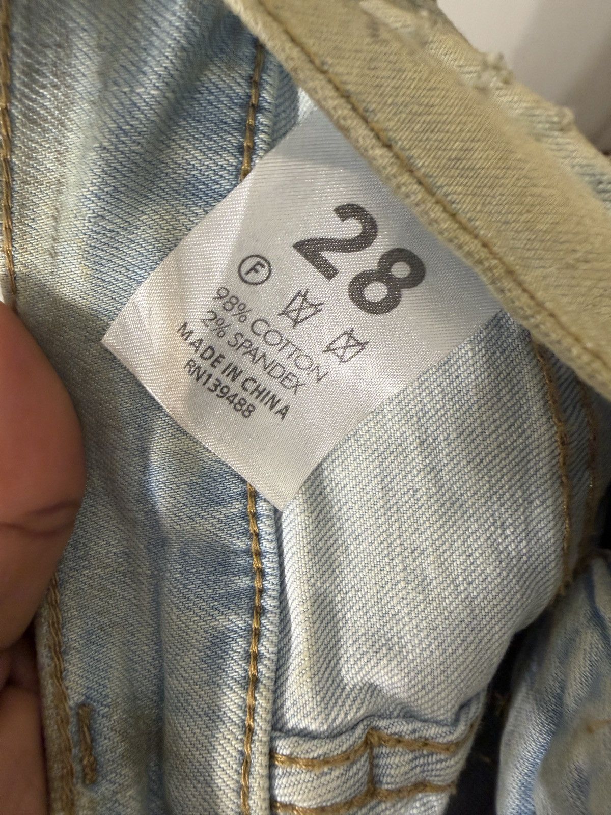 MNML Mnml skinny mud wash denim Size US 28 / EU 44 - 3 Thumbnail