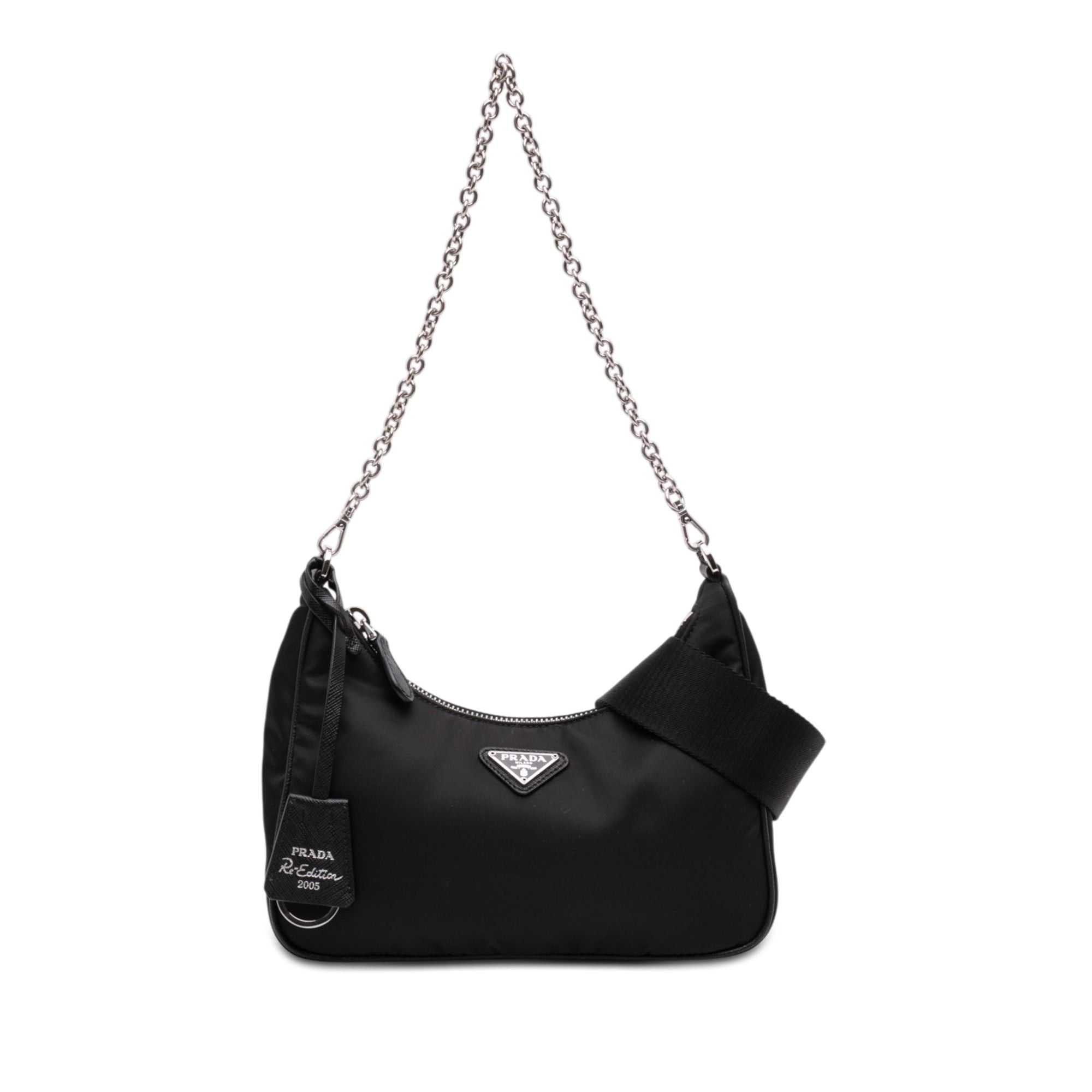 Prada Saffiano Trimmed Re Nylon Re Edition 2005 Satchel Size ONE SIZE - 1 Thumbnail