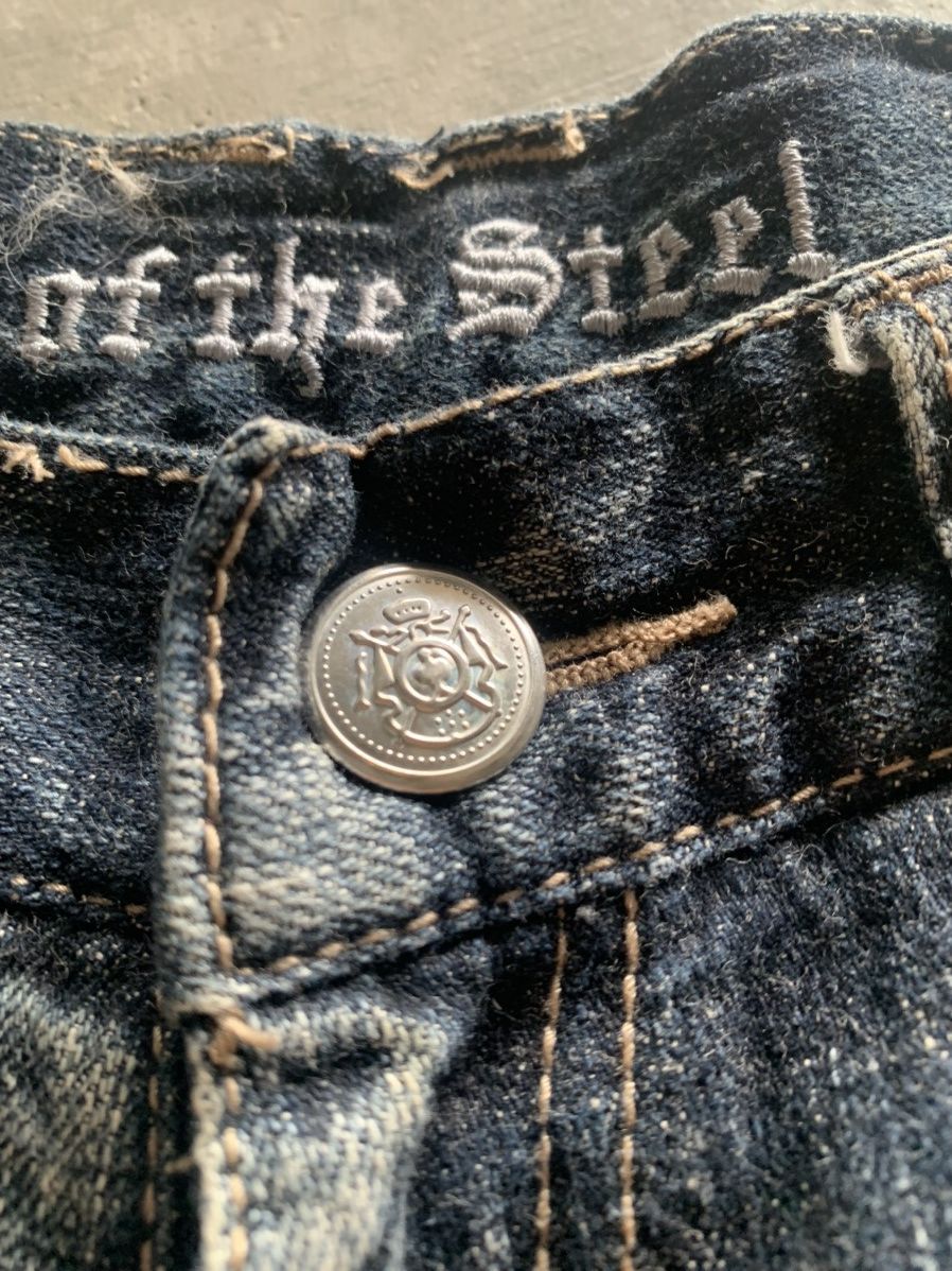 Hysteric Glamour Y2K style cross design chrome hearts/affliction inspired Size US 28 / EU 44 - 4 Thumbnail