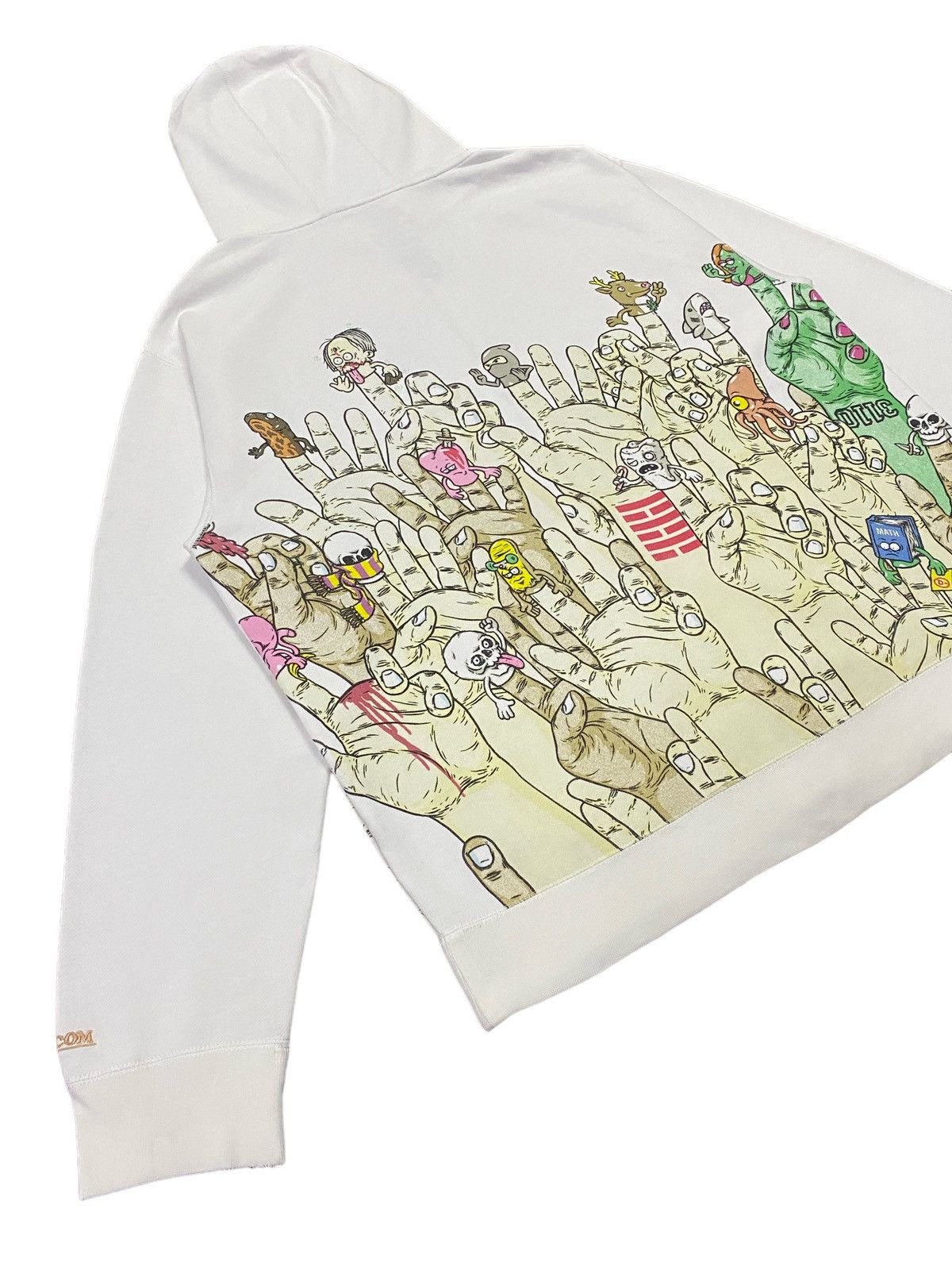 Todd Bratrud × Volcom Rare🔥Volcom X Todd Bratrud Fingers Hoodie Size US L / EU 52-54 / 3 - 24 Thumbnail