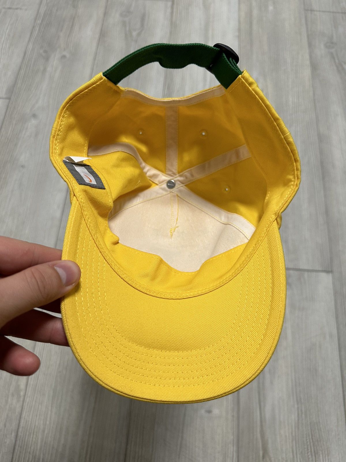 Nike Vintage Nike Brasil National Team Soccer Cap Size ONE SIZE - 5 Thumbnail