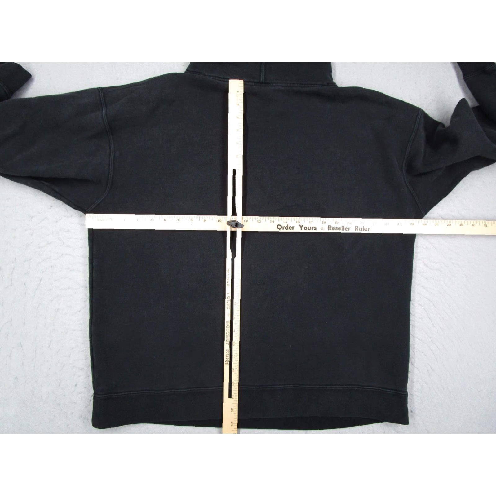 VonZipper VINTAGE Von Zipper Hoodie Mens XL Black Pullover Fleece Neon Graphic Sweatshirt 90s Mens (XL) Black Graphic Print Hoodie Size US XL / EU 56 / 4 - 7 Thumbnail