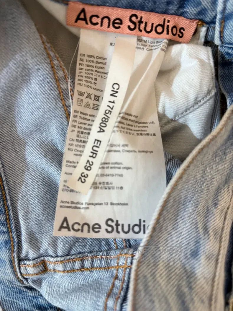 Acne Studios Acne Studios Washed blue jeans Size US 29 - 3 Thumbnail