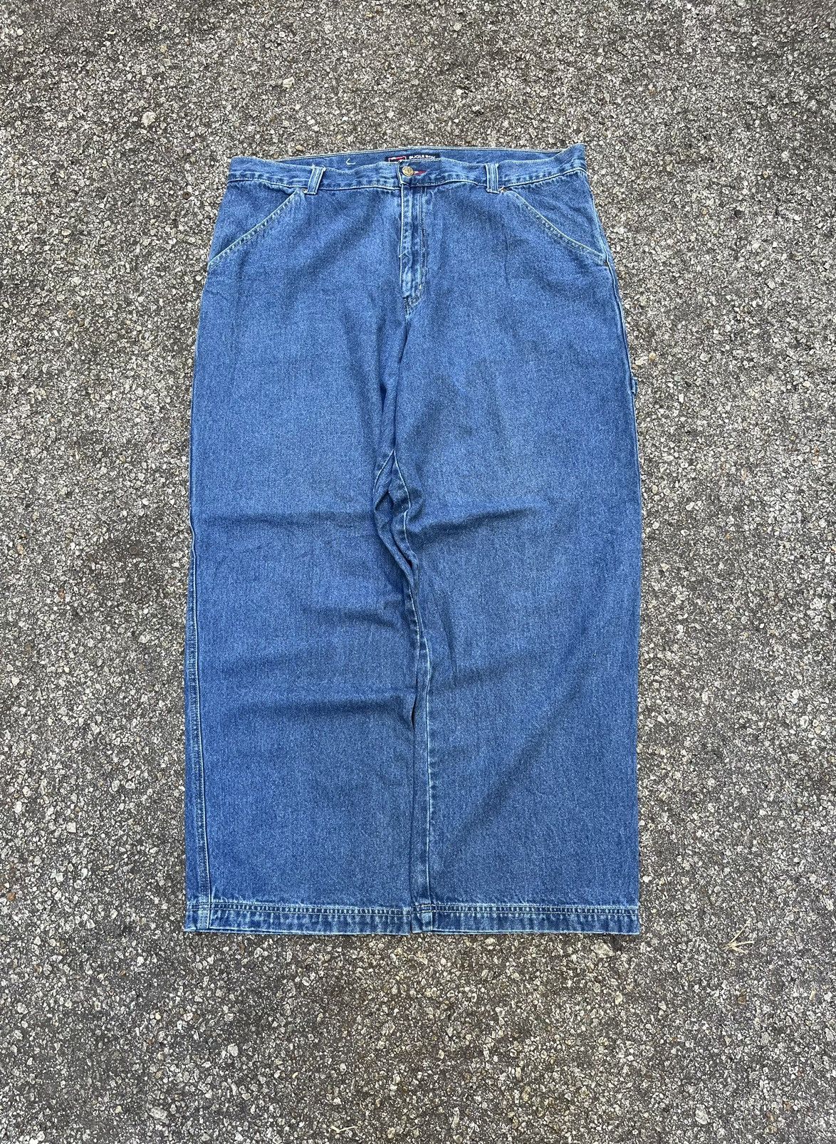 Bugle Boy VINTAGE Y2K BUGLE BOY BAGGY CARPENTER DENIM JEANS Size US 40 / EU 56 - 3 Thumbnail