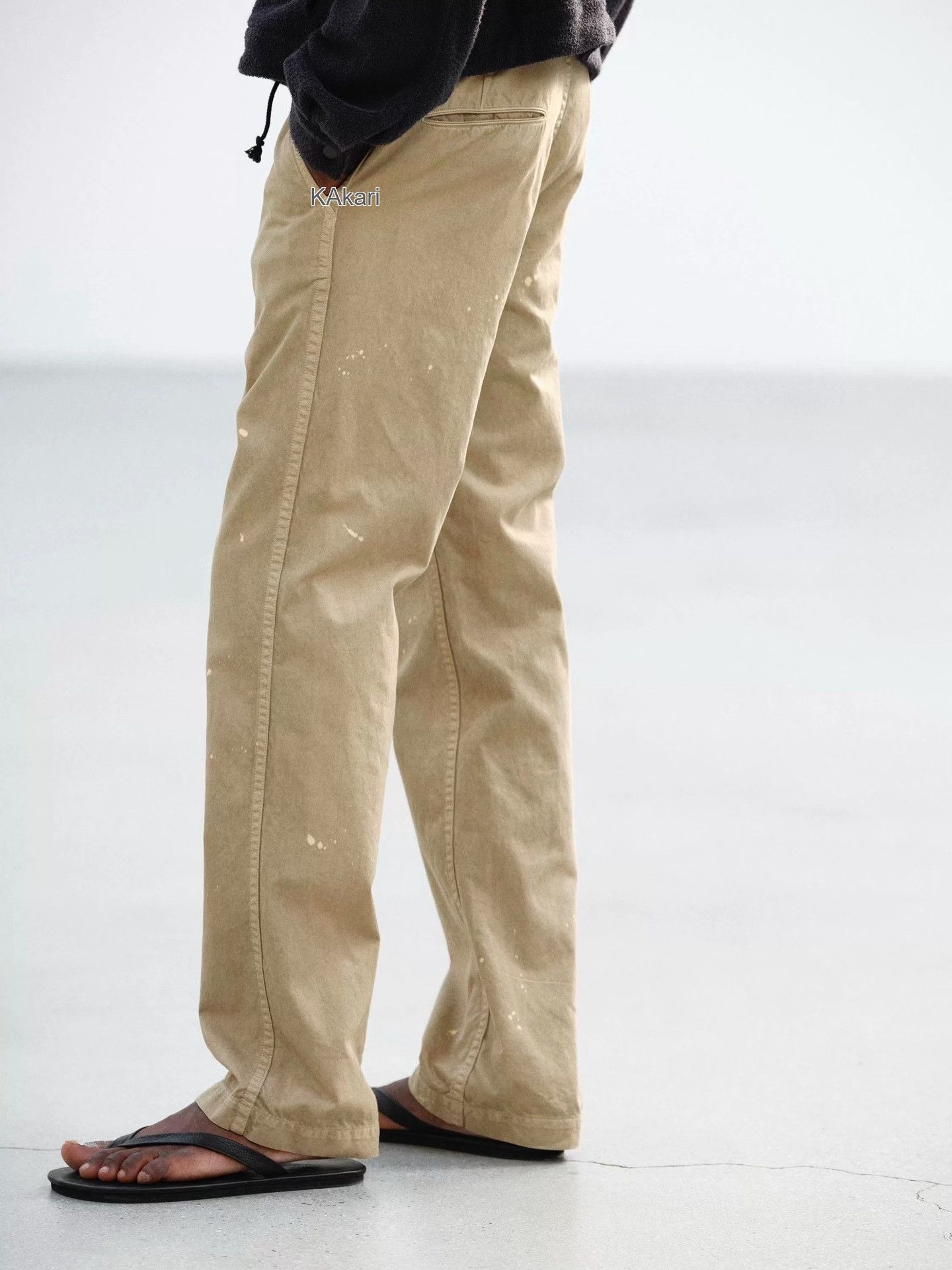 Auralee AURALEE FINX LIGHT CHINO PANTS Slim Size US 41 - 3 Thumbnail